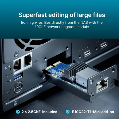 Miniatura 5 de Synology DiskStation DS1525+ de 5 bahías (sin disco)