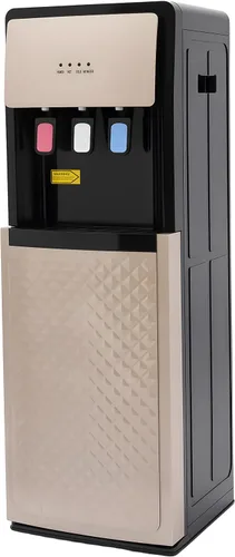 Miniatura 11 de Enfriador de agua, dispensador de agua de carga inferior de 500 W 110 V con caja de recolección de agua desmontable y agujeros de emisión de calor