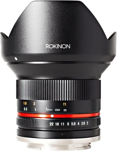 Miniatura 8 de Lente E-Mount Rokinon con ángulo ultramplio, de 0.47 pulgadas con longitud focal de 2.0 NCS CS
