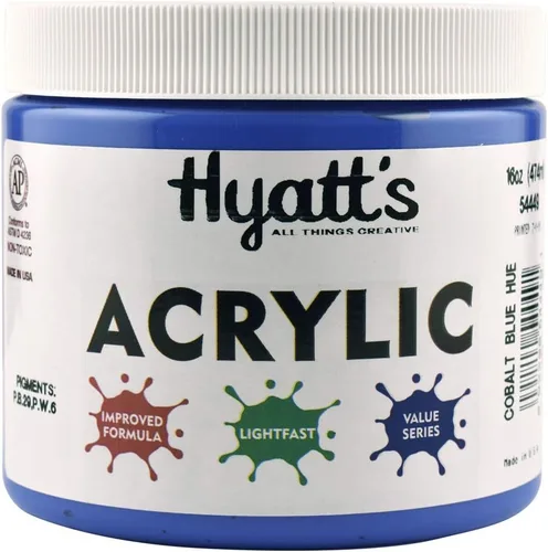 Miniatura 37 de Hyatt's Alizarine - Pintura acrílica carmesí Tubo de pintura acrílica de 2.5 fl oz de grado artístico Secado rápido y pintura no tóxica