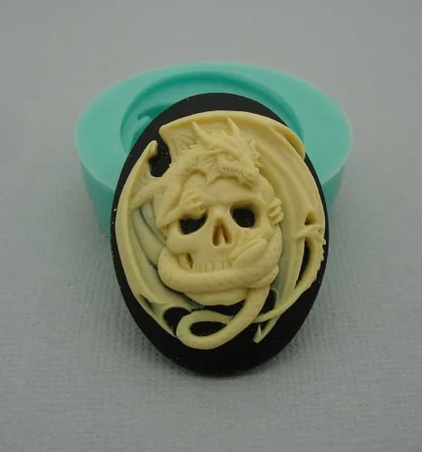 Miniatura 2 de F S Brand - Molde de silicona para manualidades, joyería, resina, álbumes de recortes, arcilla polimérica
