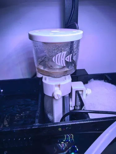 Miniatura 6 de IOAOI Skimmer de nano proteína para acuarios de agua salada, bomba de molinete DC para tanque de peces de 20 galones, colgar en, interno