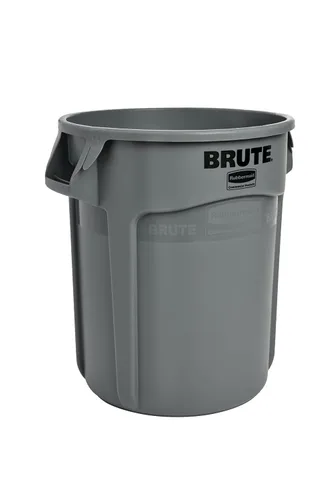 Miniatura 18 de Rubbermaid Commercial Products BRUTE - Bote de basura redondo resistente, 20 galones, azul, para paisajistas/sitios