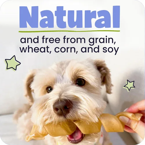 Miniatura 2 de Pawstruck Palitos naturales de colágeno de carne de res de 5 a 7 pulgadas para perros, alternativa de cuero crudo de larga duración, alta proteína