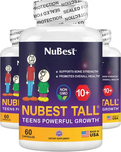 Miniatura 10 de NuBest Alta fórmula de fuerza ósea de alta calidad para 10+, inmunidad mejorada y salud general para mayores de 10 años con calcio, vitamina D3