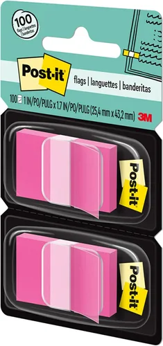 Miniatura 2 de Notas autoadhesivas de Post-it, Rosado brillante