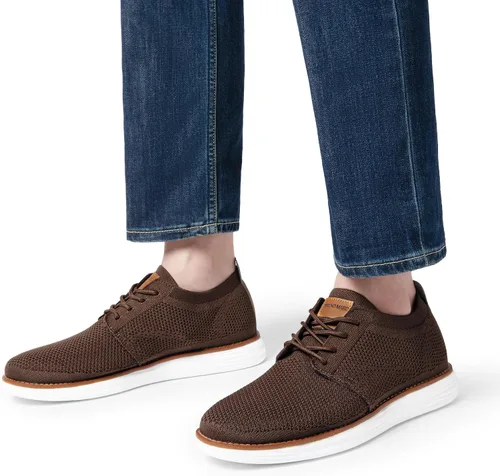 Miniatura 8 de Bruno Marc Zapatillas de malla para hombre Oxfords ligeras