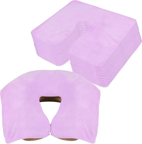Miniatura 9 de SINLAND Fundas de microfibra para cuna facial, tamaño grande, suave y reutilizable, antiadherente, para reposacabezas de masaje, adecuada