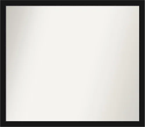 Miniatura 15 de Amanti Art Espejo de baño negro para sobre fregadero, 22 x 22 pulgadas, espejo de tocador cuadrado estrecho negro Avon, marco de madera casual