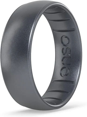 Miniatura 24 de Enso Rings - Anillo de silicona Classic Elements Fabricado en los Estados Unidos Cómodo, transpirable y seguro