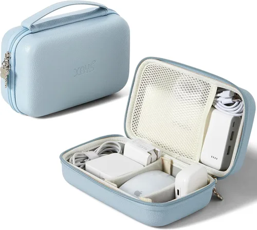 Miniatura 8 de Estuche Cargador para Macbook, Bolsa Organizadora Electrónica Portátil, Bolsa de Almacenamiento de Viaje para Accesorios de Laptop, Adaptador