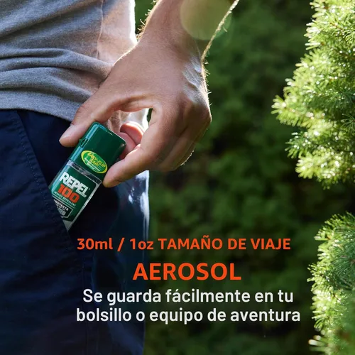 Miniatura 9 de Repel 100 Repelente de Insectos, 1 Onza, Con DEET, Protección de 10 Horas Repelente de Insectos de Larga Duración Spray de Bomba de Viaje Repele