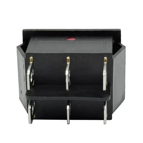 Miniatura 2 de HKAOSDUUH 30-10082 Power Rocke Switch DPDT/ON 3010082 Paquete de 2