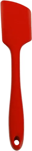 Miniatura 19 de RSVP International (ELA-WH) Cuchara de espátula de silicona favorita de Ela, negro, 11 pulgadas, silicona sin BPA, mezcla de baterías gruesas