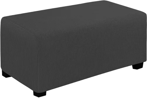 Miniatura 48 de Easy-Going Funda Elástica para Otomana Taburete de Almacenamiento Plegable Protector de Muebles Funda Rectangular Suave con Parte Inferior Elástica