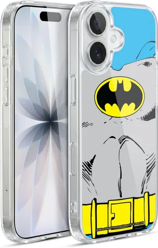 Miniatura 201 de Head Case Designs Funda de gel con licencia oficial de Batman DC Comics Bat Signal Logos [protección de grado militar] compatible con Apple iPhone 7