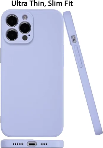 Miniatura 5 de Wisdompro Funda para iPhone 13 Pro Max, paquete de 5 fundas protectoras de gel de TPU extra fina y suave para iPhone 13 Pro Max de 6.7 pulgadas