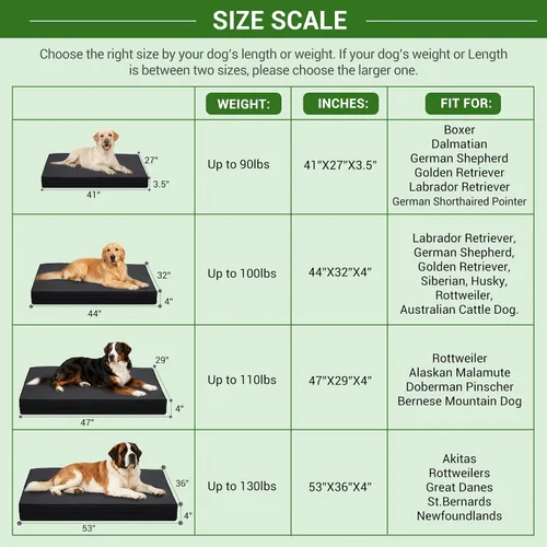 Miniatura 8 de Vonabem Cama grande para perro impermeable XL lavable para jaula de 42 pulgadas, camas para mascotas de cuero duradero para exteriores espuma