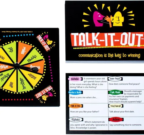 Miniatura 3 de Talk-It-Out: un juego de mesa terapéutico diseñado para animar a los adolescentes a comunicarse