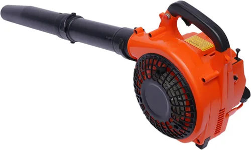 Miniatura 6 de Soplador de hojas de mochila 25.4CC 2 tiempos alimentado a gas jardín patio ventilador limpio 275 CFM, 750W 7500RPM, motor de refrigeración por