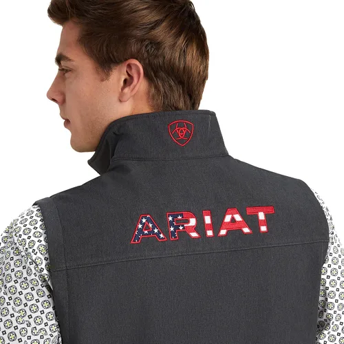 Miniatura 5 de ARIAT Chaleco Softshell con logotipo 2.0 para hombre