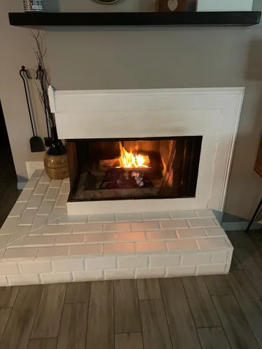 Miniatura 2 de Rocky Mountain Goods - Parrilla de chimenea de 18 pulgadas con retenedor de brasas, hierro fundido resistente de 1/2", tratado térmicamente