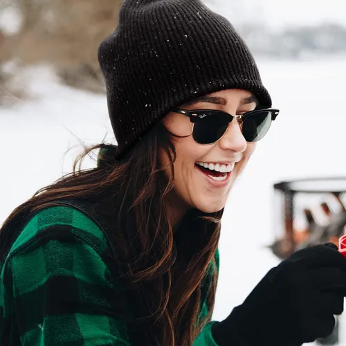 Miniatura 6 de ZOORON Gorro para hombre y mujer, gorro holgado para invierno, cálido, gorro de calavera, unisex
