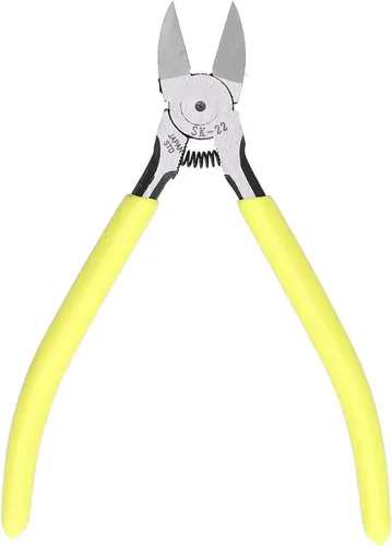 Alicates de corte lateral, cortador de alambre Alicates de corte lateral diagonal para cable de cobre por debajo de 0.020 in, cortador de alambre de