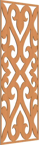 Miniatura 178 de Keene Paneles de pared decorativos de madera con calado, 9 3/8 pulgadas de ancho x 24 3/8 pulgadas de alto x 1/4 de alto, abedul