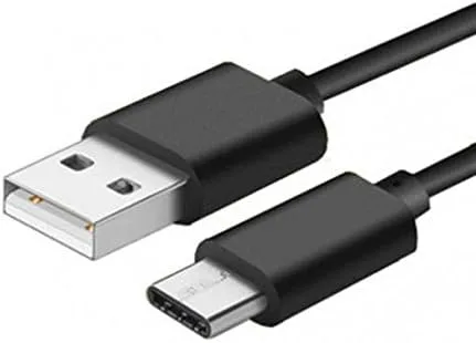 Miniatura 6 de Moto Z2 Force - Cable USB tipo C negro de 6 pies de largo con cable de carga turbo sincronización de carga rápida USB-C cable de transferencia