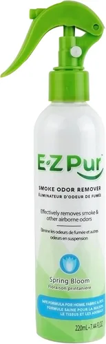 E-Z Pur - Removedor de olores de humo, elimina perfectamente el olor fuerte, deja atrás aromas frescos y limpios, seguro para personas y mascotas,
