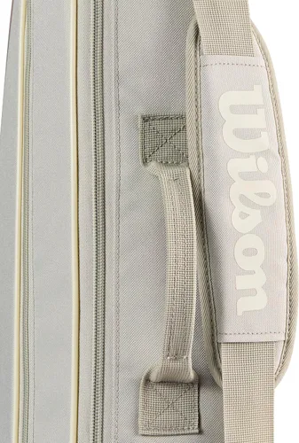 Miniatura 5 de Wilson Bolsas de raqueta de tenis para equipos 2025 Avena/Rojo