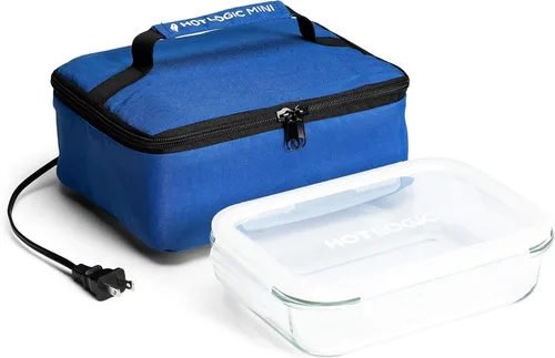 Miniatura 11 de HOTLOGIC Mini lonchera térmica - Calentador eléctrico portátil de alimentos para hombres y mujeres - Ideal para el trabajo, la oficina y la Rojo