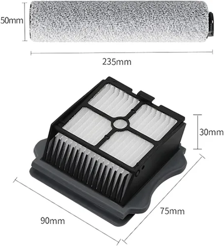 Miniatura 3 de Compatible con Tineco Floor One S3 Breeze/S3/iFloor Breeze/iFloor 3, accesorios para aspiradora en seco y húmedo, filtro de cepillo, tanque de agua 1