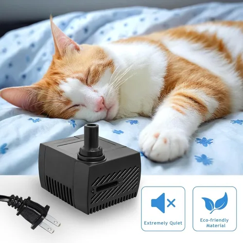 Miniatura 3 de Mini bomba de agua sumergible de 4 W, 40 GPH, bomba de fuente pequeña para estanque, acuario, pecera, fuente de mesa, fuente para mascotas, fuente