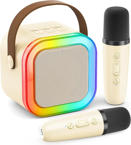 Miniatura 5 de Mini máquina de karaoke para niños y adultos, los mejores regalos de cumpleaños de 2026 para niñas y niños de 3, 4, 5, 6, 7, 8 años, juguetes