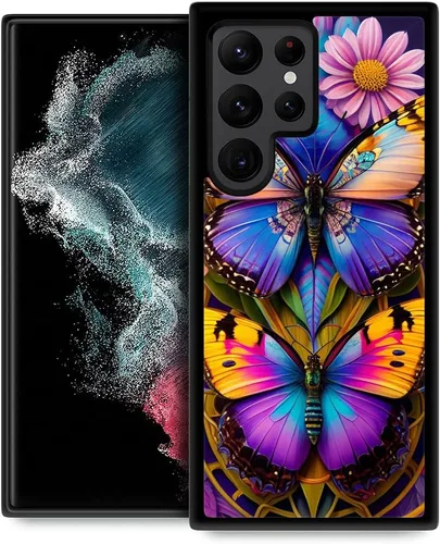 Funda compatible con Samsung Galaxy S22 Ultra, hermosa funda protectora de TPU delgada y suave a prueba de golpes para Samsung Galaxy S22 Ultra de