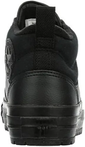 Miniatura 5 de Converse Chuck Taylor All Star Malden Street Mid High Sneaker Boot Leather - Estilo de cierre de cordones - Negro