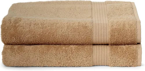 Miniatura 64 de TowelSelections Toallas suaves y absorbentes de algodón para baño, hotel, ducha, spa, gimnasio, toalla de baño, toalla de mano, 2 paños de baño