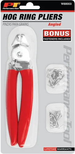 Miniatura 4 de Performance Tool W88003 Kit de alicates de anillo de cerdo en ángulo profesional