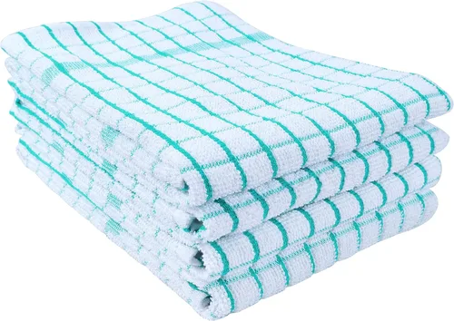 Miniatura 27 de AMOUR INFINI Juego de 8 paños de cocina - Ultra suaves, altamente absorbentes, paños de cocina de algodón terry de secado rápido de 12"x12" pulgadas