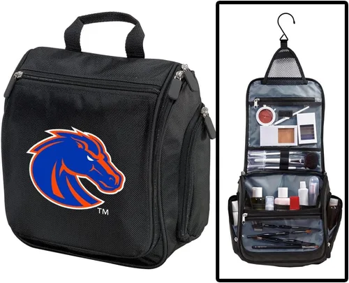 Miniatura 5 de Boise State University Neceser o kits de afeitado BSU Broncos - Bolsa de viaje colgante, Gris