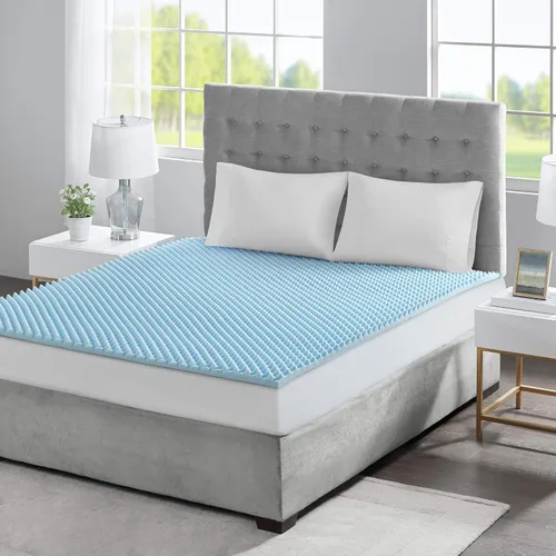 Miniatura 2 de Sleep Philosophy - Protector de colchón de espuma viscoelástica con gel, apto para todas las estaciones, lujoso e hipoalergénico