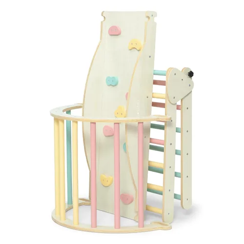 Miniatura 20 de Delta Children Lil' Climber Gym - Gimnasio de escalada en interiores / gimnasio de la jungla para niños - Juguete Montessori con arco
