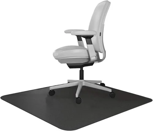 Miniatura 14 de Resilia - Tapete con borde y agarres para colocar bajo silla de escritorio en oficinas y sobre alfombras de fibra corta, fabricado en los Estados