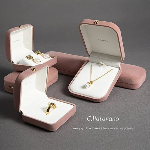 Miniatura 7 de C.Paravano Aretes de aro de oro de 18 quilates y plata esterlina para mujer