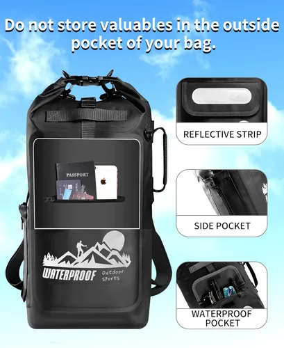 Miniatura 4 de Mochila Bolsa Seca IDRYBAG Negro