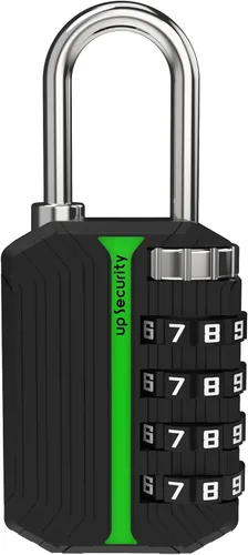 Miniatura 7 de Cerradura de combinación para casillero, cerradura de gimnasio con código, candado de combinación pequeña para equipaje, candado combinado