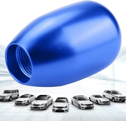 Miniatura 6 de Palanca de cambios de 5 velocidades para coche, pomo de palanca de cambios manual con cabezal de palanca de cambios y palanca de cambios con 3 Azul