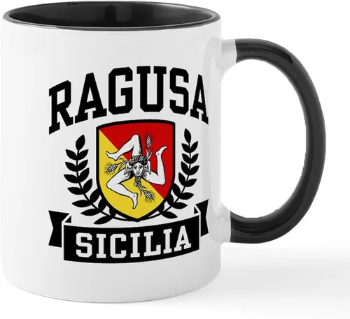 Miniatura 55 de CafePress Sicilia Mug - Taza de café de cerámica (11.0 fl oz)